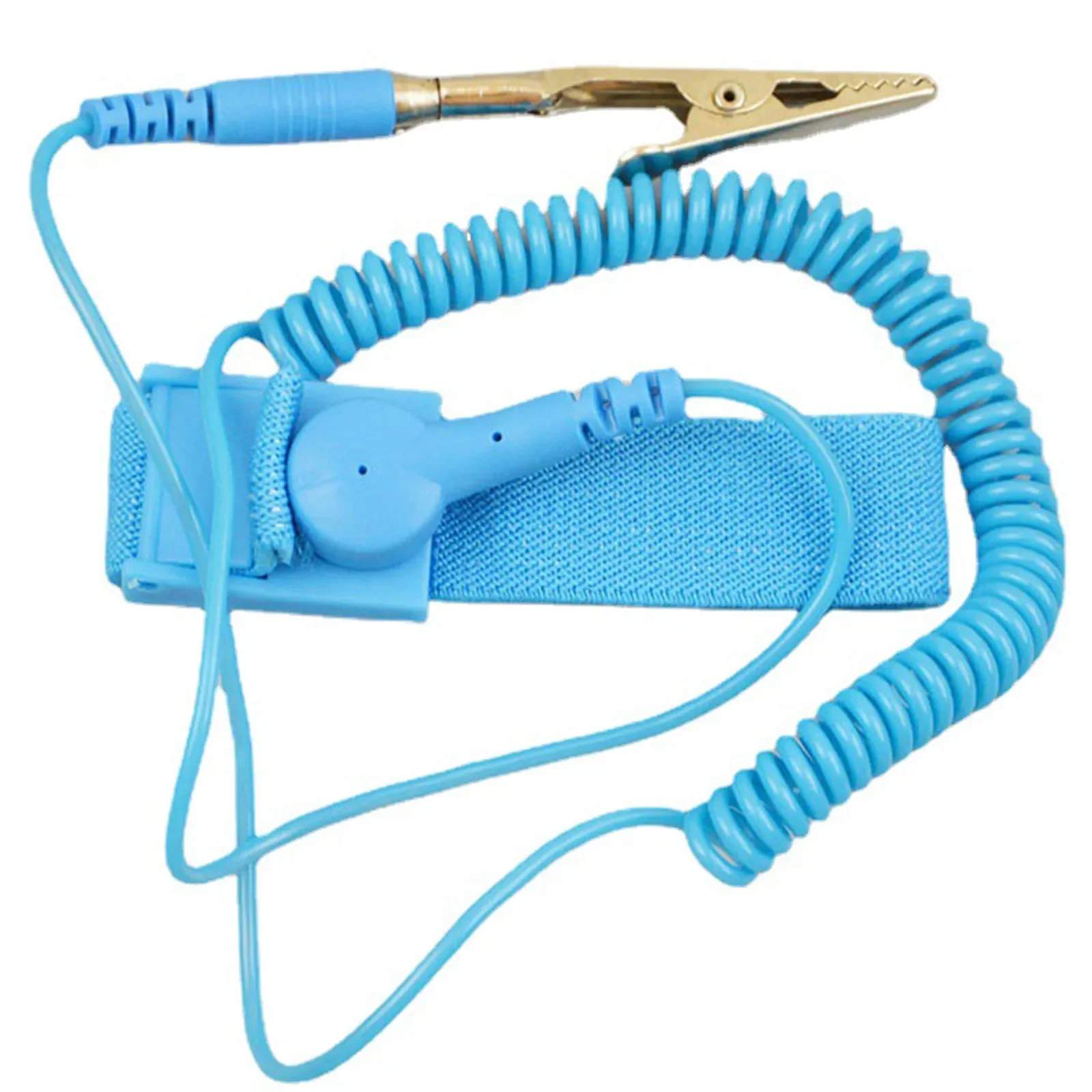 Static ESD PVC Wired Wrist Strap Discharge Grounding Prevent Static Shock With Clip For Sensitive Electronics Repair Work
Static ESD PVC Wired Wrist Strap Discharge Grounding Prevent Static Shock With Clip For Sensitive Electronics Repair Work