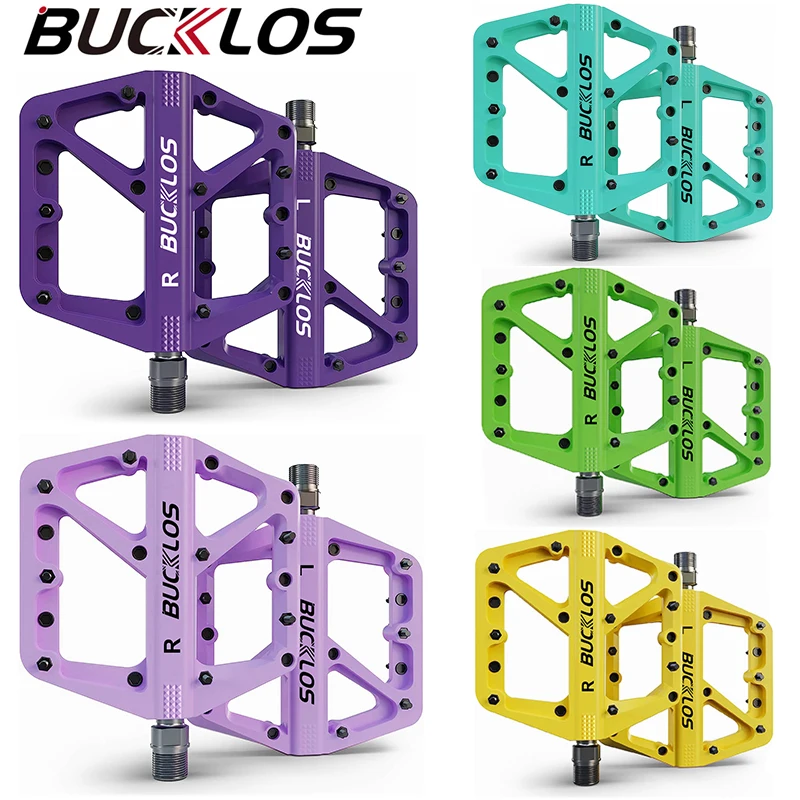 BUCKLOS Nylon Bicycle Pedal Sealed Bearing MTB Pedal Widen Bike Flat Pedals High Strength Road Mountain Bike Pedals Bicycle Part
BUCKLOS Nylon Bicycle Pedal Sealed Bearing MTB Pedal Widen Bike Flat Pedals High Strength Road Mountain Bike Pedals Bicycle Part