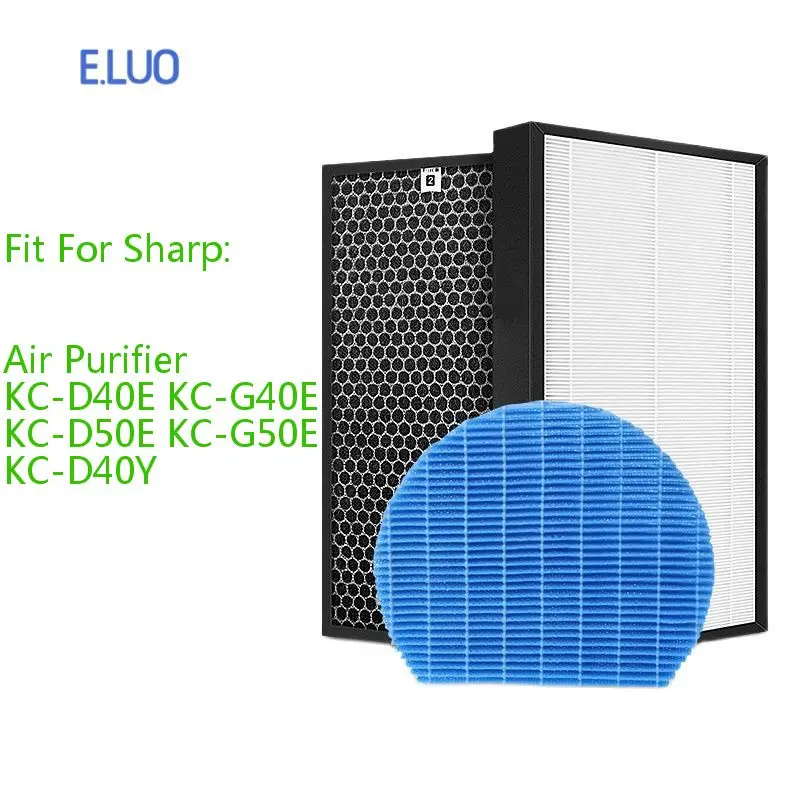 For Sharp Air Purifier KC-D40E-W KC-D40E KC-E50 KC-D50 KC-F50 Hepa Carbon Humidifying Filter FZ-D40HFE FZ-D50HFE FZ-A60MFE
For Sharp Air Purifier KC-D40E-W KC-D40E KC-E50 KC-D50 KC-F50 Hepa Carbon Humidifying Filter FZ-D40HFE FZ-D50HFE FZ-A60MFE
