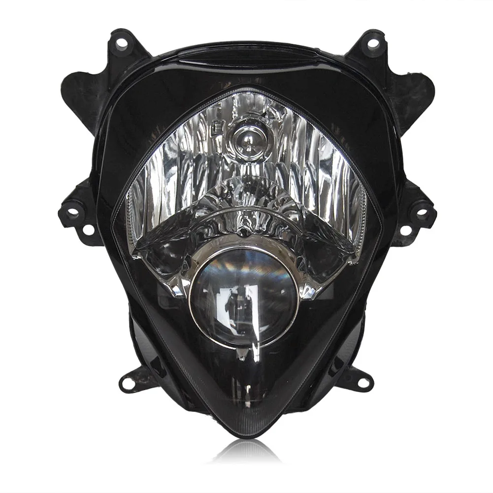 Motorcycle Headlight for Suzuki GSX-R1000 K7 GSXR 1000 2007 2008, Black Headlamp Replacement Assembly No Bulb Inside
Motorcycle Headlight for Suzuki GSX-R1000 K7 GSXR 1000 2007 2008, Black Headlamp Replacement Assembly No Bulb Inside