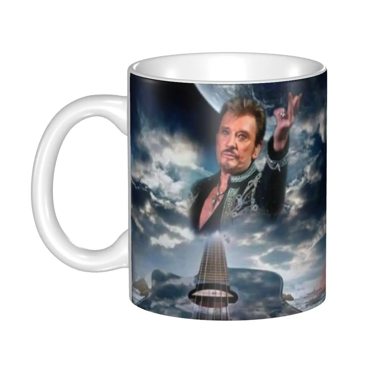 Custom Johnny Hallyday French Singer Coffee Mug DIY Heavy Metal Rock Ceramic Tea Milk Cups Outdoor Work Camping Cup
Custom Johnny Hallyday French Singer Coffee Mug DIY Heavy Metal Rock Ceramic Tea Milk Cups Outdoor Work Camping Cup