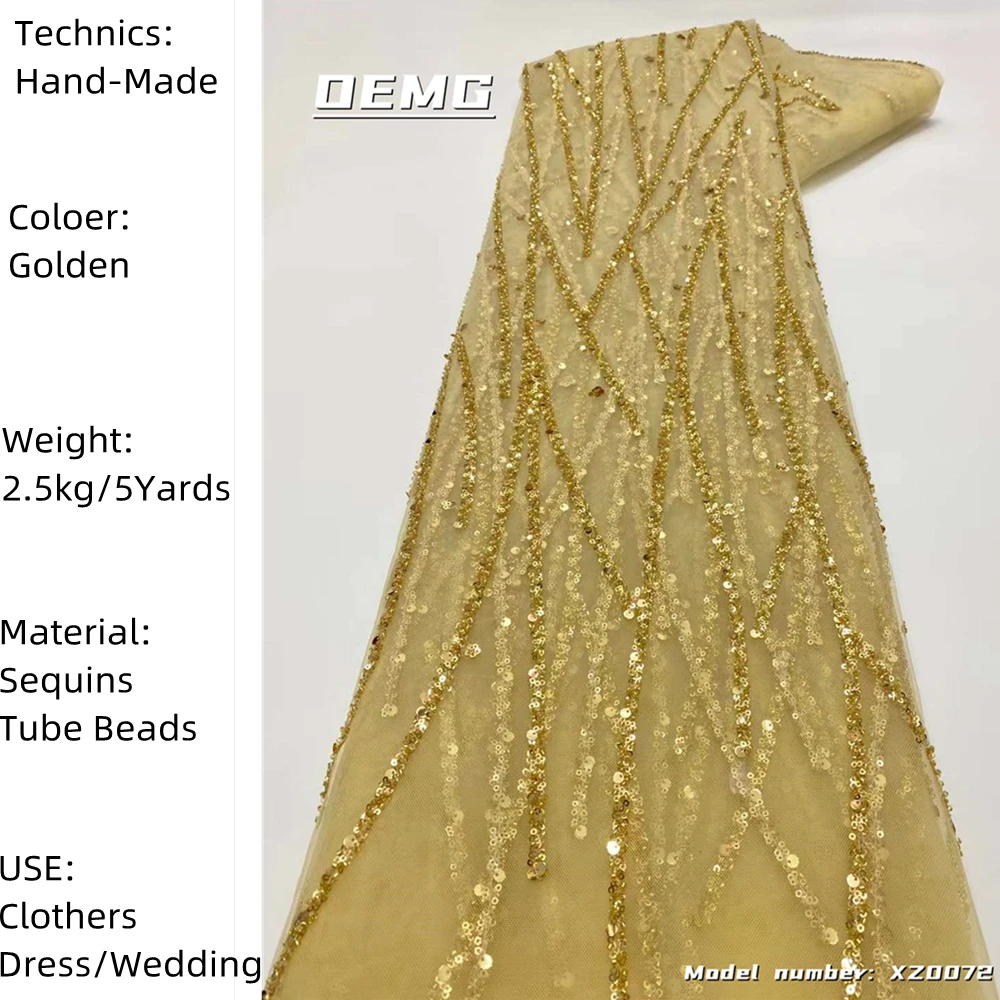 OEMG 2022 Fashion Women's High Quality 5Yards Luxury Handmade Sewing Materials France Mesh Lace Fabirc For Bride Dress XZ0072
OEMG 2022 Fashion Women's High Quality 5Yards Luxury Handmade Sewing Materials France Mesh Lace Fabirc For Bride Dress XZ0072