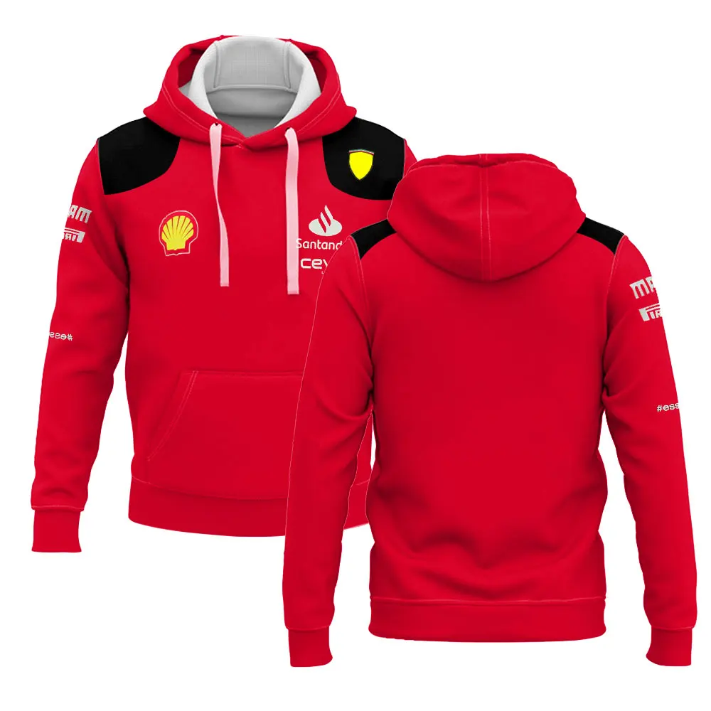 Scuderia Ferrari 2023 Team Charles Leclerc Men Zipper Hoodie F1 Racing Teams Women Jacket Coat Spring Sweatpants Sweatshirt
Scuderia Ferrari 2023 Team Charles Leclerc Men Zipper Hoodie F1 Racing Teams Women Jacket Coat Spring Sweatpants Sweatshirt