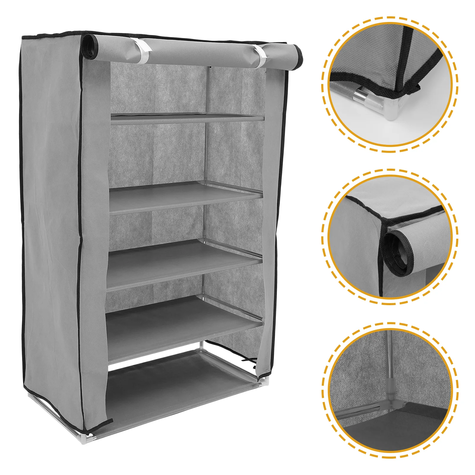 Shoe Rack Dorm Arrangement Racks Storage Multi-layer Cover Non-woven Fabric Organizer Shoes
Shoe Rack Dorm Arrangement Racks Storage Multi-layer Cover Non-woven Fabric Organizer Shoes