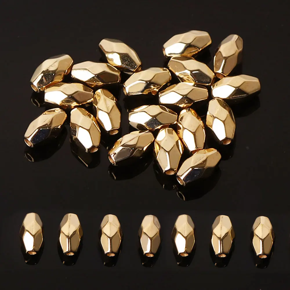 50pcs/lot 8x4.5mm CCB Plastic Beads Oval Tube Faceted Spacer Beads For Jewelry Making DIY Charms Bracelet Necklace Accessories
50pcs/lot 8x4.5mm CCB Plastic Beads Oval Tube Faceted Spacer Beads For Jewelry Making DIY Charms Bracelet Necklace Accessories