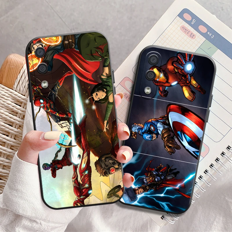 Popular Marvel Phone Case For Samsung Galaxy S8 S9 S10 S10E S20 S21 FE S21 Plus Back Coque Silicone Cover Funda Soft Black
Popular Marvel Phone Case For Samsung Galaxy S8 S9 S10 S10E S20 S21 FE S21 Plus Back Coque Silicone Cover Funda Soft Black