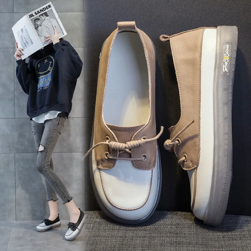 2022 summer leather soft bottom soft leather small white shoes pregnant women flat large size shallow mouth retro single shoes
2022 summer leather soft bottom soft leather small white shoes pregnant women flat large size shallow mouth retro single shoes