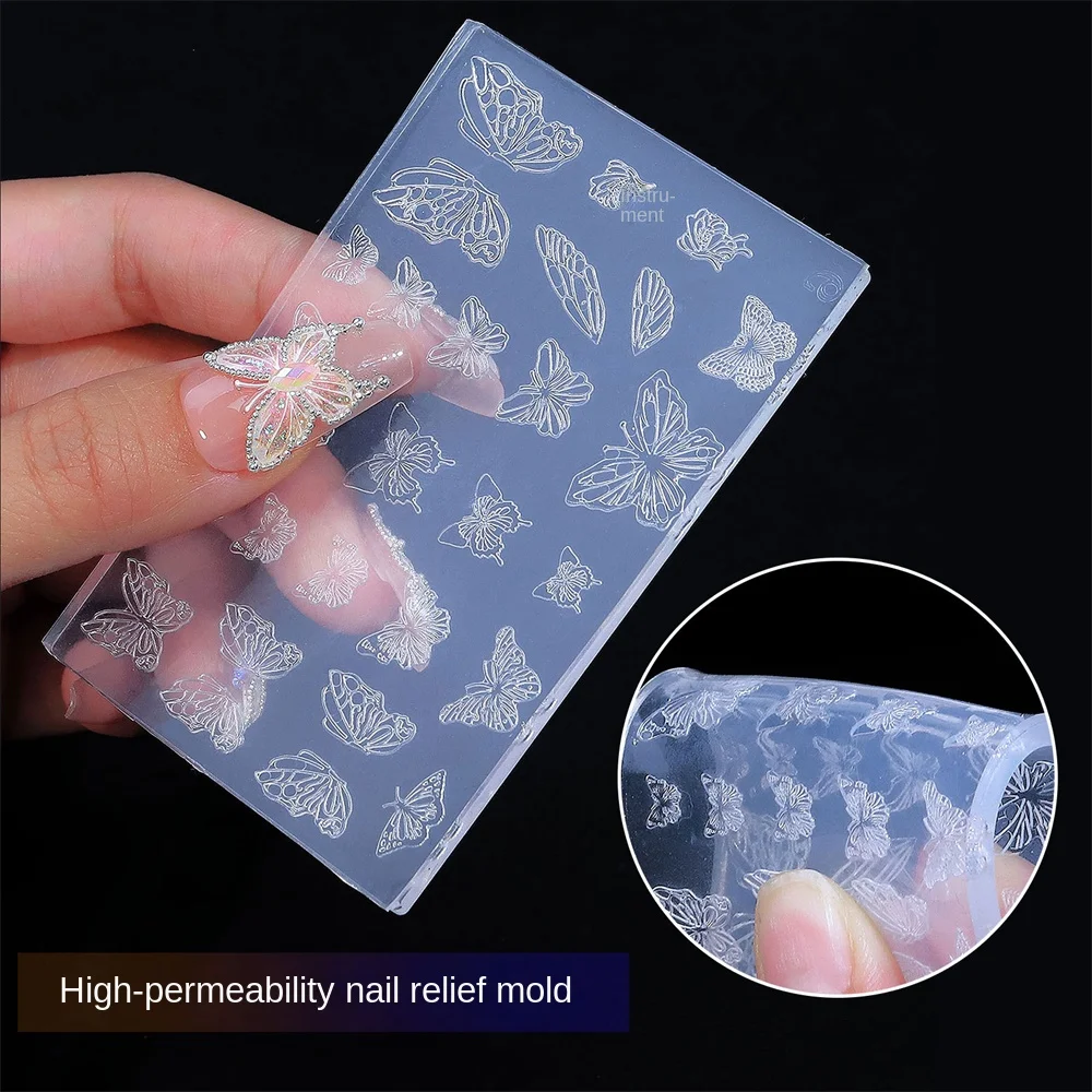 

Nail Mold High-quality Lasting Semi Permanent Multipurpose Easy To Use Diy Nails Nail Art Decoration New Nail Enhancement Tools