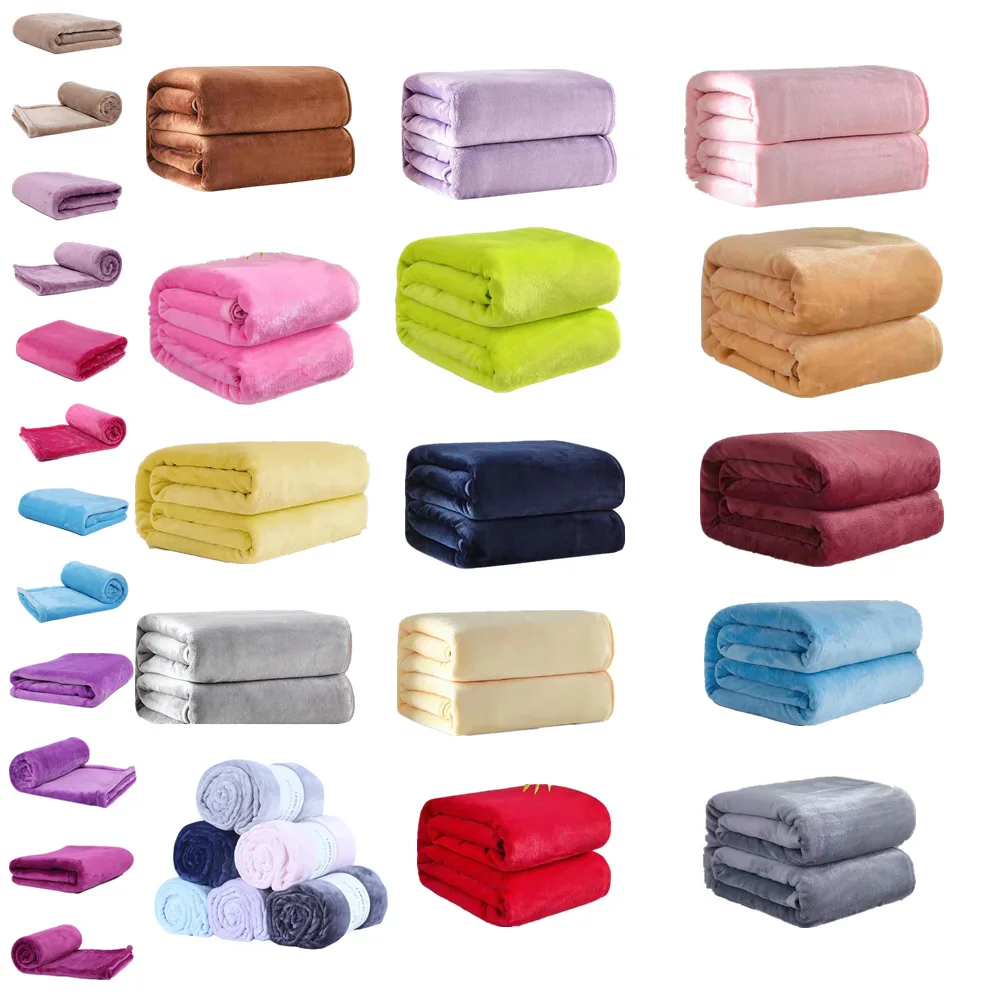 Winter Fuzzy Flannel Blanket Fluffy Warm Soft Sofa Cover Solid Color Durable Bedspread Coral Fleece Plush Blankets for Office 
Winter Fuzzy Flannel Blanket Fluffy Warm Soft Sofa Cover Solid Color Durable Bedspread Coral Fleece Plush Blankets for Office