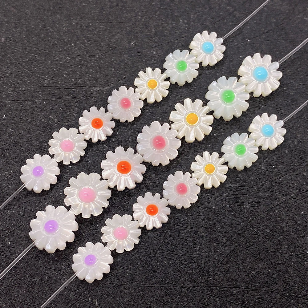 Natural Seawater Shell Daisy Beads10mm12mm Sun Flower Seashell Beads for Jewelry Making DIY Earring Bracelet Necklace Shell Bead
Natural Seawater Shell Daisy Beads10mm12mm Sun Flower Seashell Beads for Jewelry Making DIY Earring Bracelet Necklace Shell Bead
