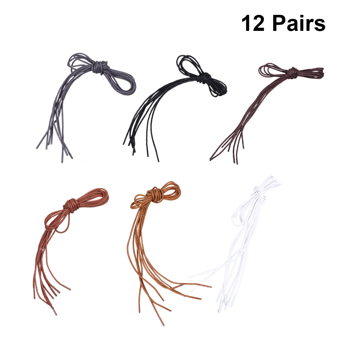 12 Pairs Black Formal Dresses Shoes Accessories Tape 100X0.5CM Waxed Shoelace Cord
12 Pairs Black Formal Dresses Shoes Accessories Tape 100X0.5CM Waxed Shoelace Cord