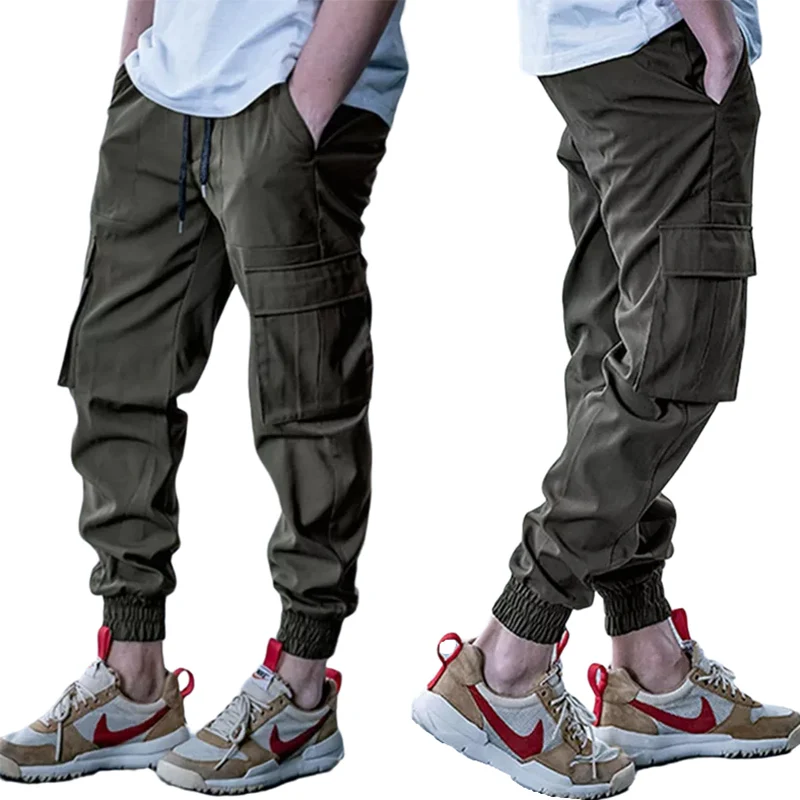 Mens Cargo Pants Elastic Multiple Pocket Military Male Trousers Outdoor Joggers Pant Joggers Trousers Fashion Harajuku Men Pants
Mens Cargo Pants Elastic Multiple Pocket Military Male Trousers Outdoor Joggers Pant Joggers Trousers Fashion Harajuku Men Pants