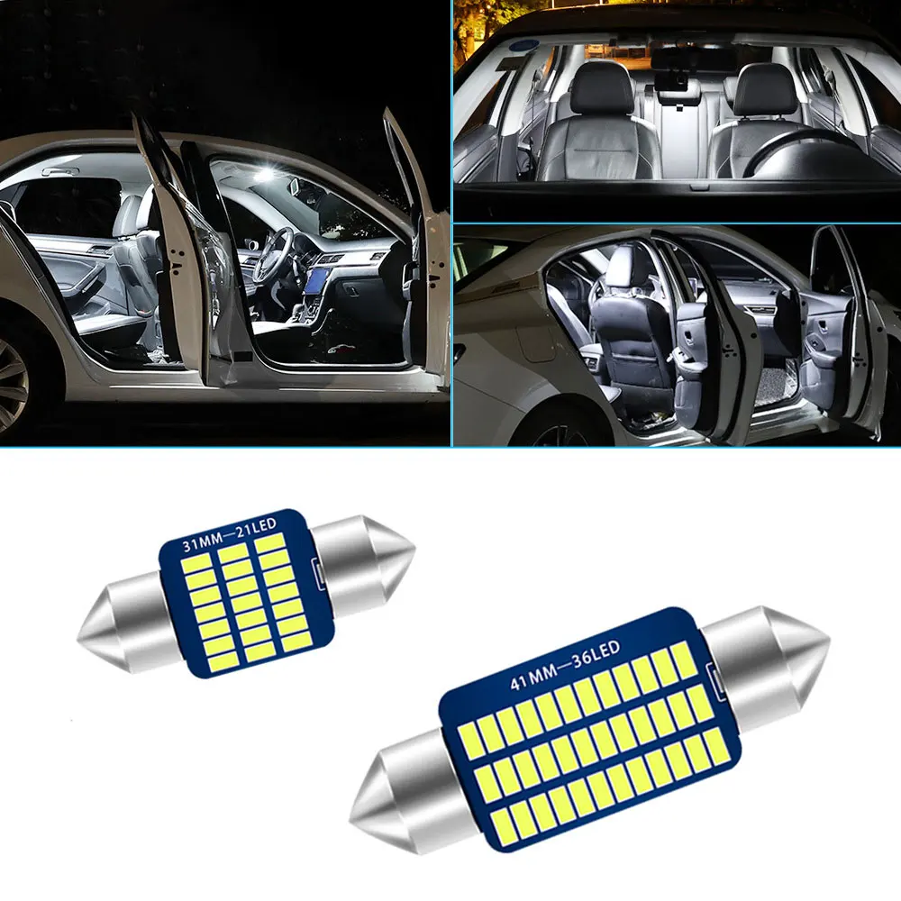 1PC Canbus Car C5W Led 31 36 39 41mm Interior Light 4014 Chips LED Festoon Bulb Car Dome No Error Auto Interior Reading Lamp
1PC Canbus Car C5W Led 31 36 39 41mm Interior Light 4014 Chips LED Festoon Bulb Car Dome No Error Auto Interior Reading Lamp