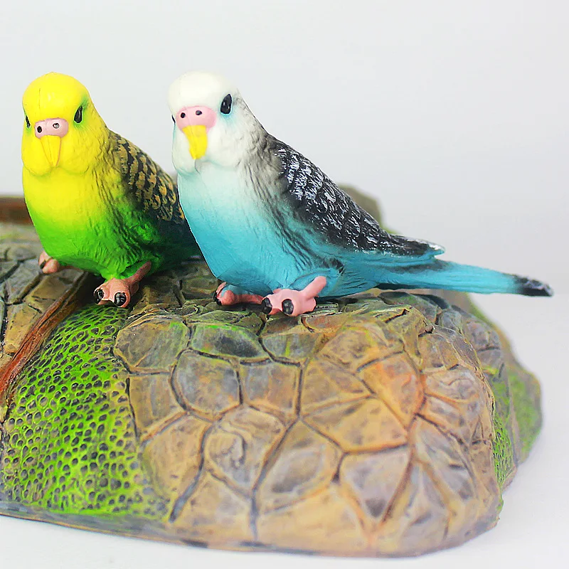 Wild animal model bird parrot plastic solid child toy science and education micro landscape decoration
Wild animal model bird parrot plastic solid child toy science and education micro landscape decoration