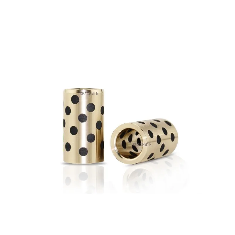 5PCS/LOT JDB Inner Diameter 10mm Graphite Lubricating Brass Bearing Bushing Sleeves Oilless Bearings OD12mm 14mm 15mm 16mm 20mm
5PCS/LOT JDB Inner Diameter 10mm Graphite Lubricating Brass Bearing Bushing Sleeves Oilless Bearings OD12mm 14mm 15mm 16mm 20mm