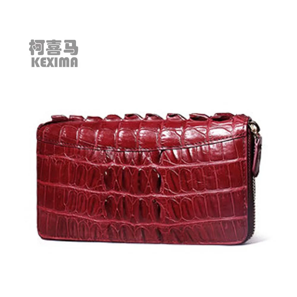 KEXIMA yuanyu new crocodile leather women clutch bag crocodile wallet female long wallet crocodile female wallet
KEXIMA yuanyu new crocodile leather women clutch bag crocodile wallet female long wallet crocodile female wallet