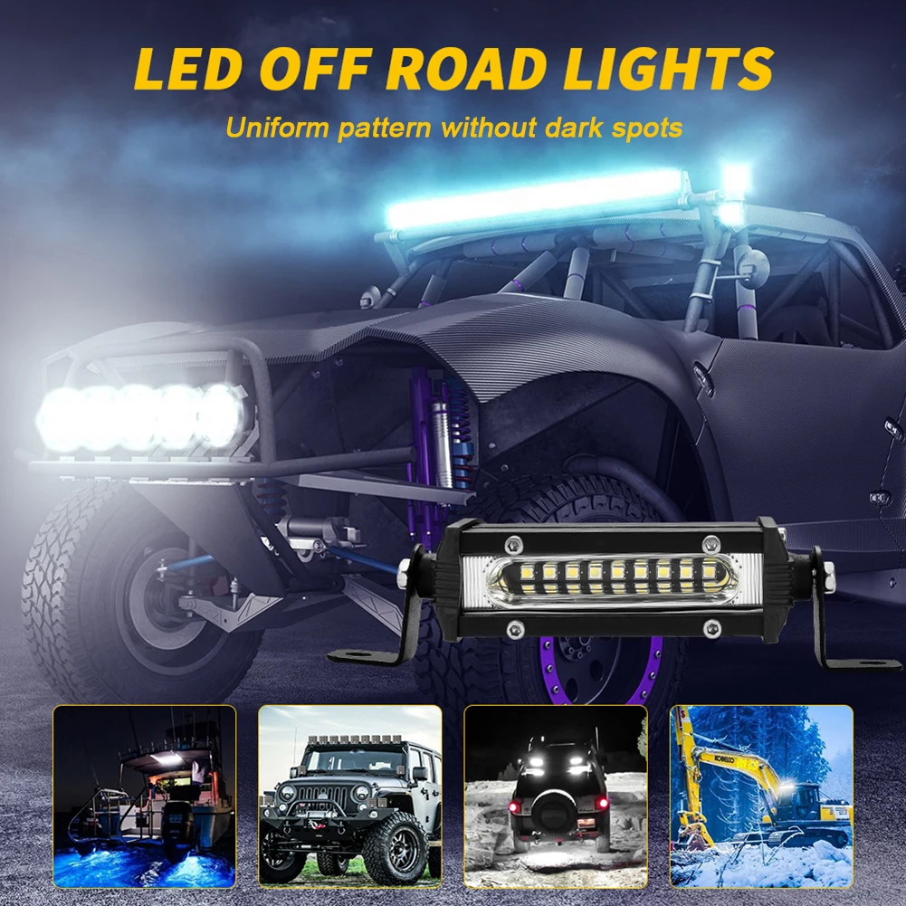 Auto Spotlight LED Light Bar Work Light For Offroad SUV ATV Tractor Boat Truck Excavator Car Driving Fog Light Accessories Tools
Auto Spotlight LED Light Bar Work Light For Offroad SUV ATV Tractor Boat Truck Excavator Car Driving Fog Light Accessories Tools