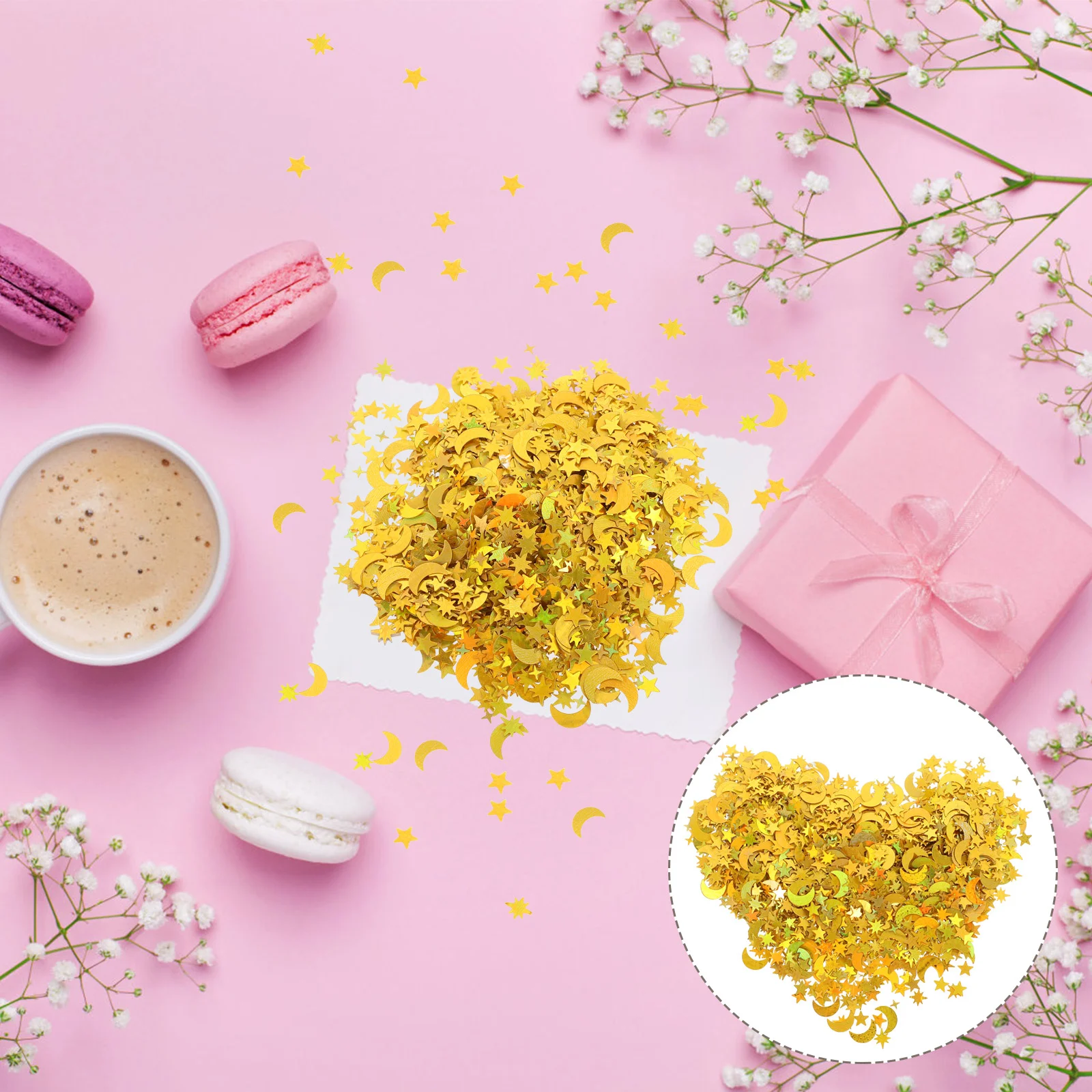 Table Star Moon Party Glitter Sequin Birthday Paper Metallic Decorative Crafts Themed Decor Iridescent Twinkle Festival 
Table Star Moon Party Glitter Sequin Birthday Paper Metallic Decorative Crafts Themed Decor Iridescent Twinkle Festival