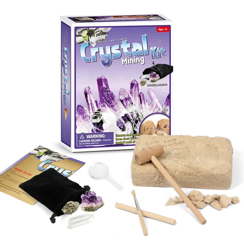 Kids Archaeological Toys Excavate Dig-Out Crystal Discover Mineral Game Early Development Education Toys For Children
Kids Archaeological Toys Excavate Dig-Out Crystal Discover Mineral Game Early Development Education Toys For Children