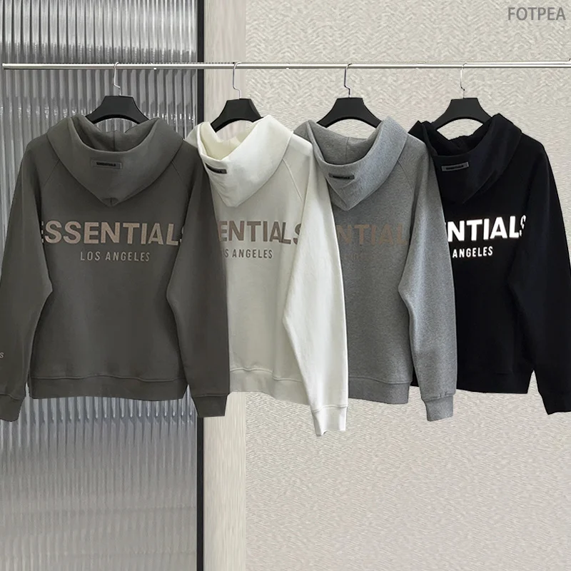 Fw21 Fashion New Men's Essentials zipper Hoodie Sweatshirt Reflective letter Hip hop Oversized Loose Unisex 100% cotton Coat
Fw21 Fashion New Men's Essentials zipper Hoodie Sweatshirt Reflective letter Hip hop Oversized Loose Unisex 100% cotton Coat