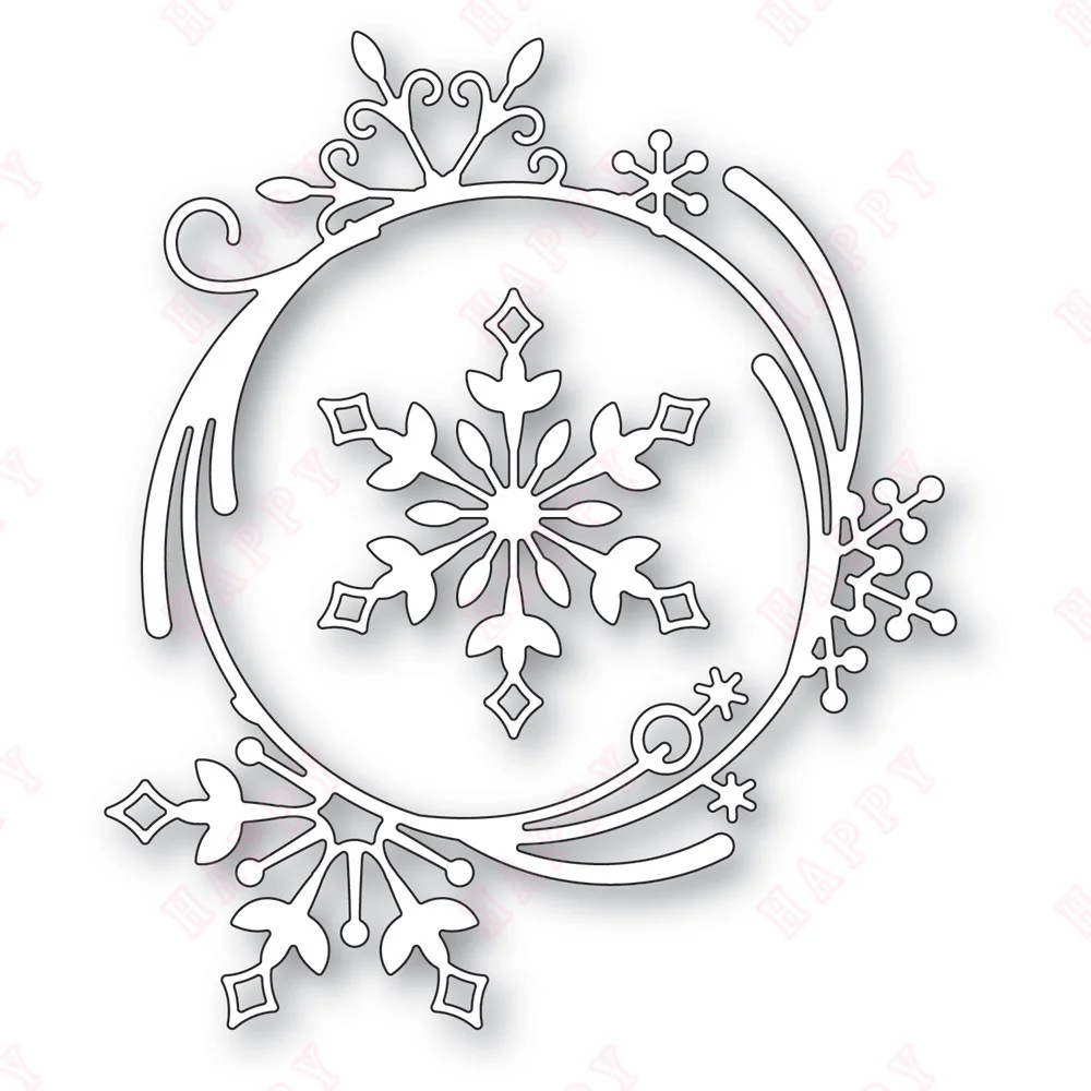 Snowflake Loop Metal Craft Cutting Dies For Diy Scrapbooking Paper Diary Decoration Manual Handmade For 2022 Embossing New
Snowflake Loop Metal Craft Cutting Dies For Diy Scrapbooking Paper Diary Decoration Manual Handmade For 2022 Embossing New