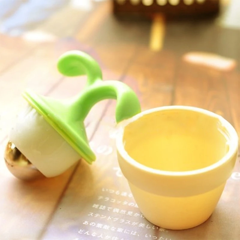 Handheld Body Manual Massager Mini Potted Plant Shaped Roller Ball Bead Rel 
Handheld Body Manual Massager Mini Potted Plant Shaped Roller Ball Bead Rel