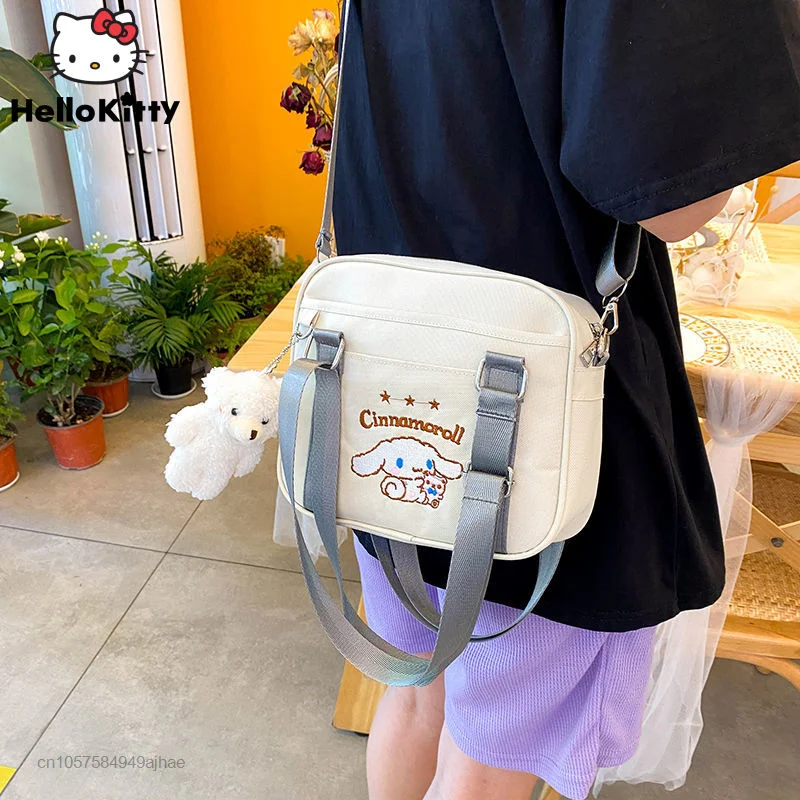 Sanrio Bag Cartoon Cinnamoroll Korean Student One Shoulder Bag Women Fashion Square Handbag Y2k Uniform Bags Cute Messenger Bag
Sanrio Bag Cartoon Cinnamoroll Korean Student One Shoulder Bag Women Fashion Square Handbag Y2k Uniform Bags Cute Messenger Bag