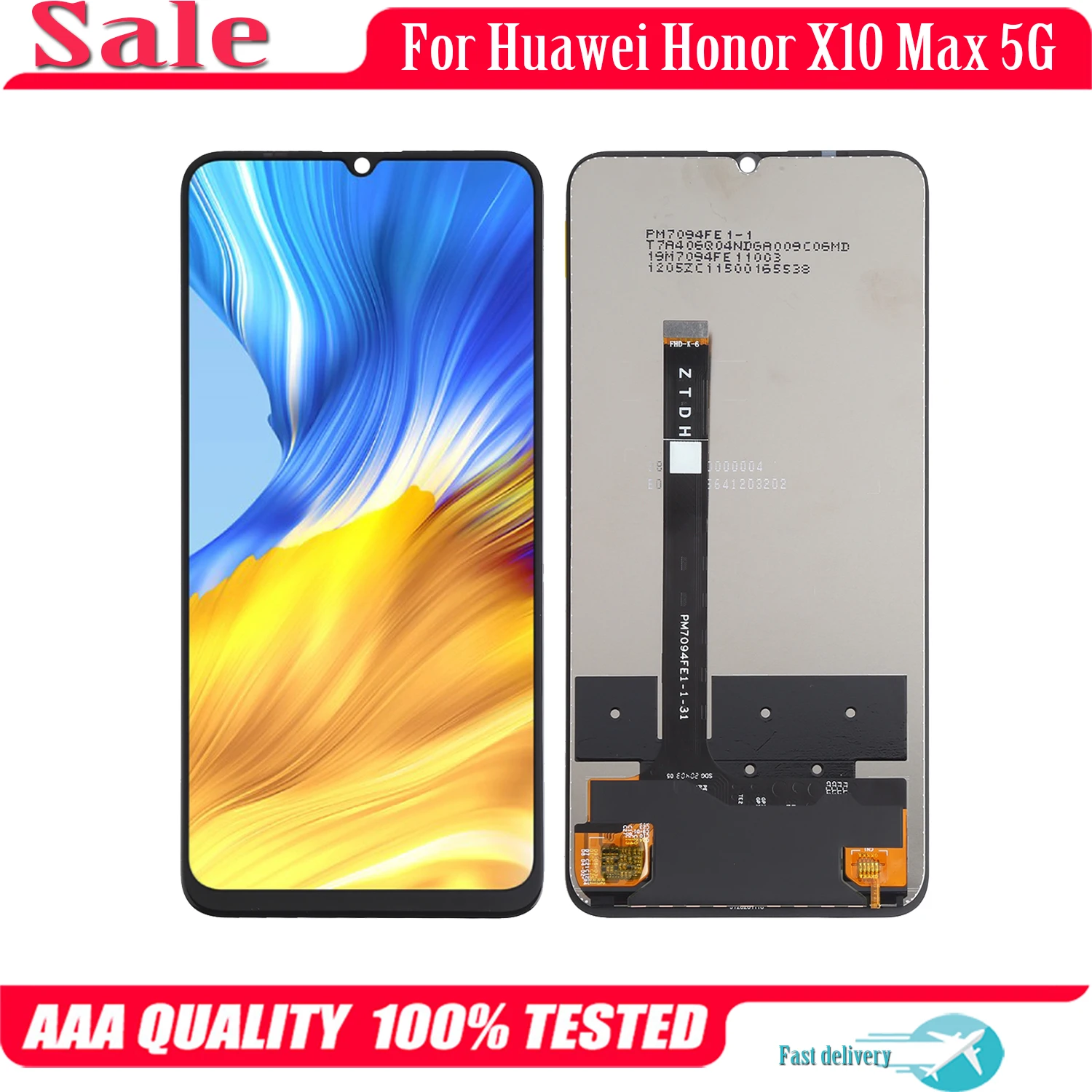 Оригинальный сенсорный ЖК-дисплей 7,09 ''для Huawei Honor X10 Max, дисплей с дигитайзером в сборе, телефон с рамкой
Оригинальный сенсорный ЖК-дисплей 7,09 ''для Huawei Honor X10 Max, дисплей с дигитайзером в сборе, телефон с рамкой