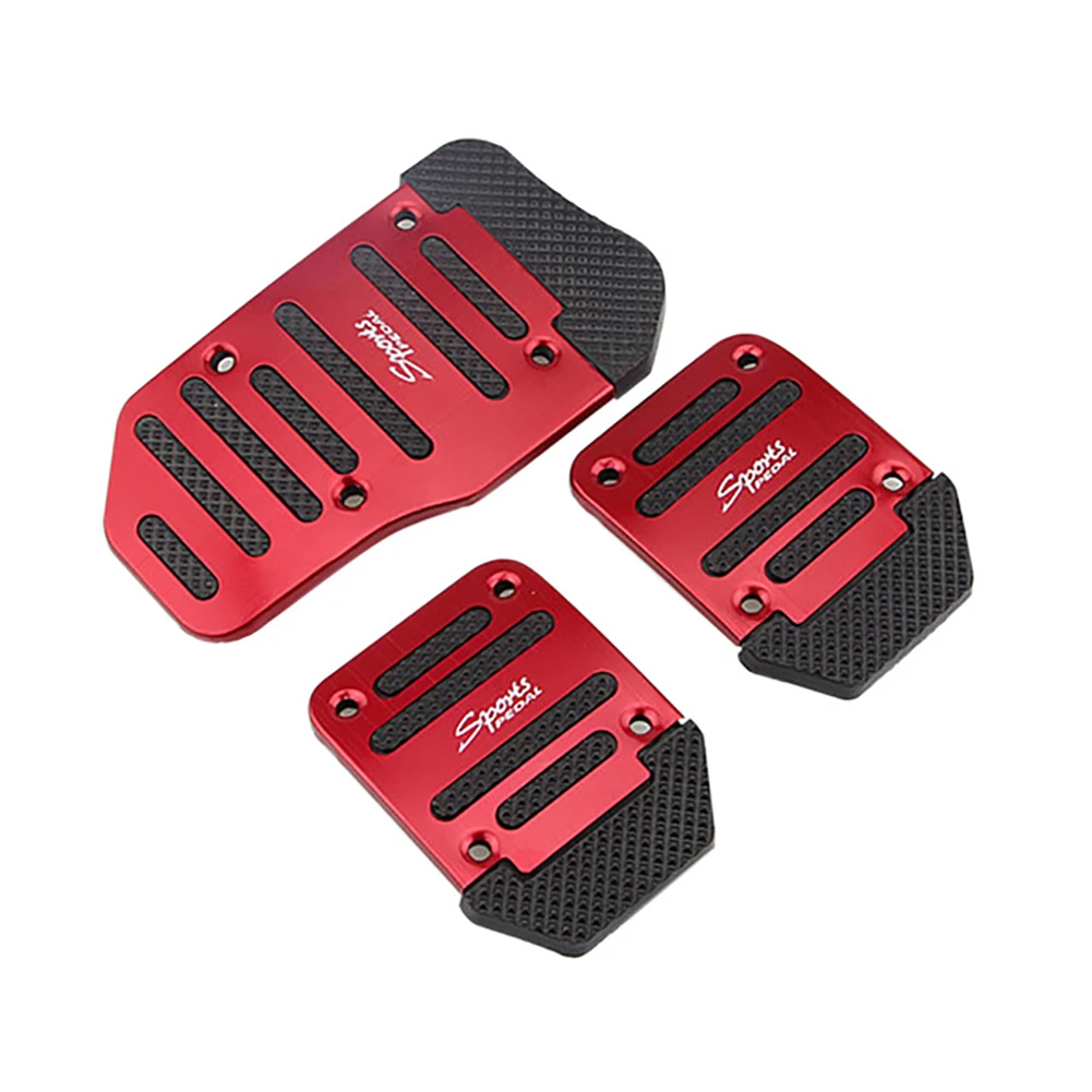 Universal Aluminum Manual Transmission Non-Slip Car Pedal Cover Set Kit Pedali car styling Brake Pedal Cover Mannual&Auto
Universal Aluminum Manual Transmission Non-Slip Car Pedal Cover Set Kit Pedali car styling Brake Pedal Cover Mannual&Auto