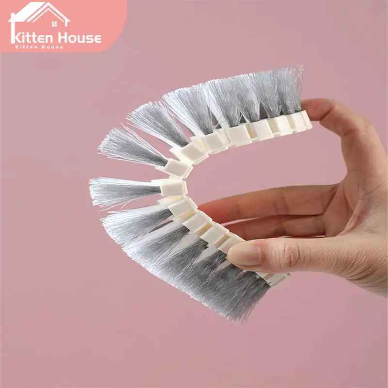 

Good Flexibility Cleaning Brush Remove Stubborn Stains Clean Floor Wiper Double-sided Bending Non-slip Concave And Convex