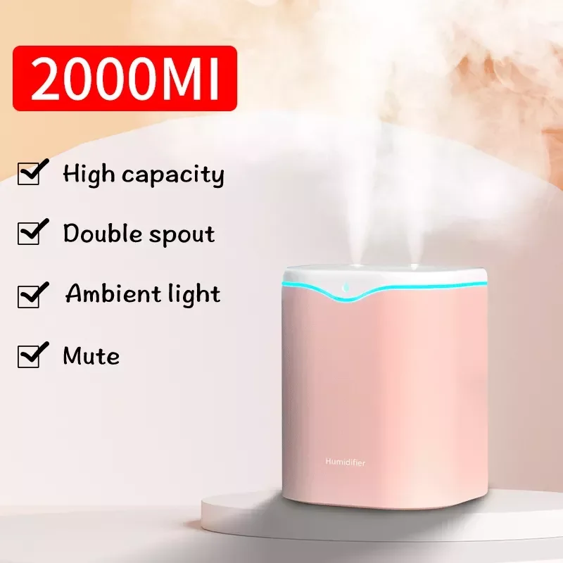 Double Nozzle Air Humidifier Essential Oil Aroma Diffuser With Coloful LED Aromatherapy Diffuser Ultrasonic Humidifiers
Double Nozzle Air Humidifier Essential Oil Aroma Diffuser With Coloful LED Aromatherapy Diffuser Ultrasonic Humidifiers