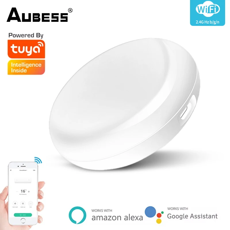 ИК-пульт дистанционного управления Tuya, Wi-Fi, для кондиционера, телевизора, умного дома, Инфракрасный Универсальный пульт дистанционного упра...
ИК-пульт дистанционного управления Tuya, Wi-Fi, для кондиционера, телевизора, умного дома, Инфракрасный Универсальный пульт дистанционного упра...