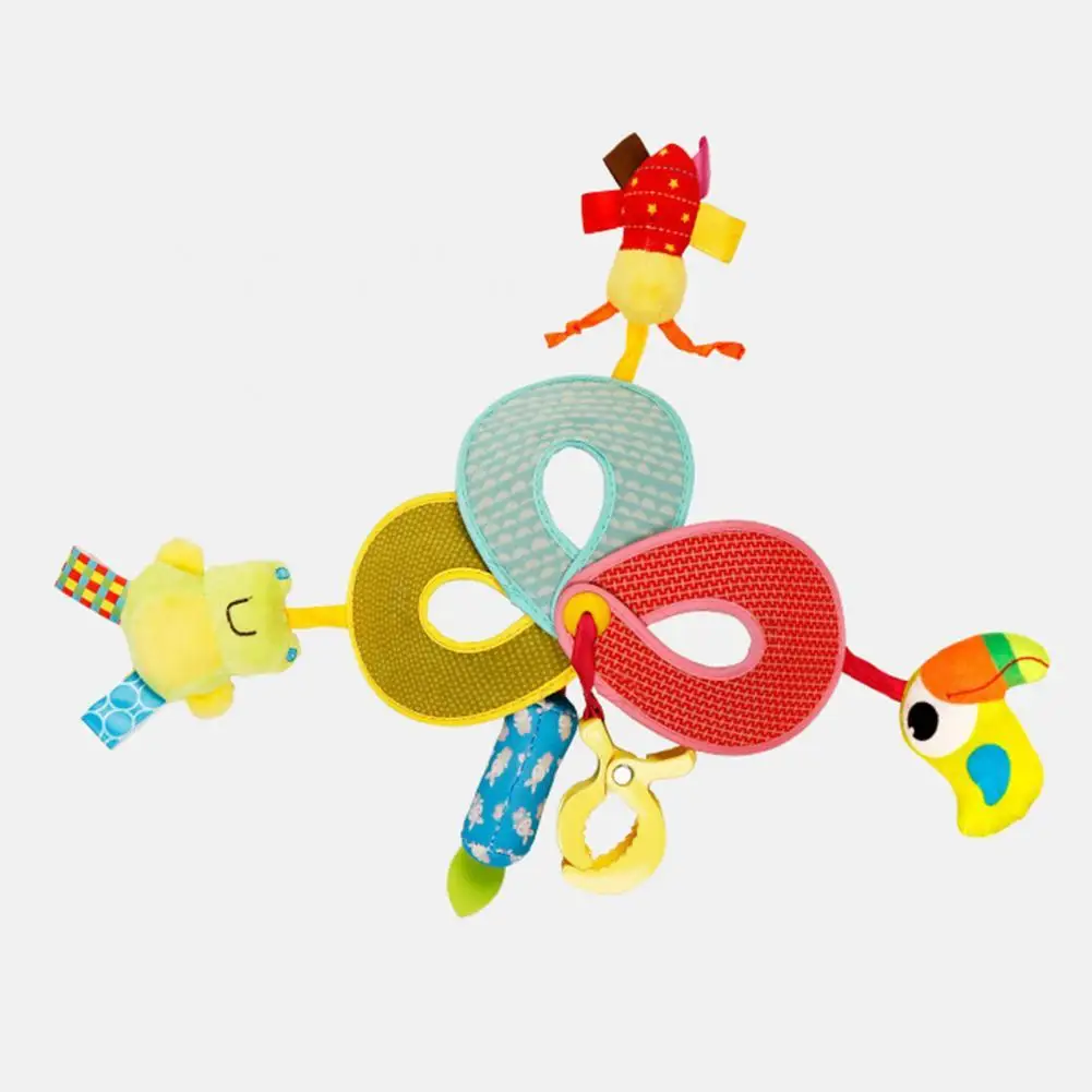 Lightweight Great Shaking Comfortable Stroller Toy Harmless Hanging Toy Eye-catching for Children 
Lightweight Great Shaking Comfortable Stroller Toy Harmless Hanging Toy Eye-catching for Children