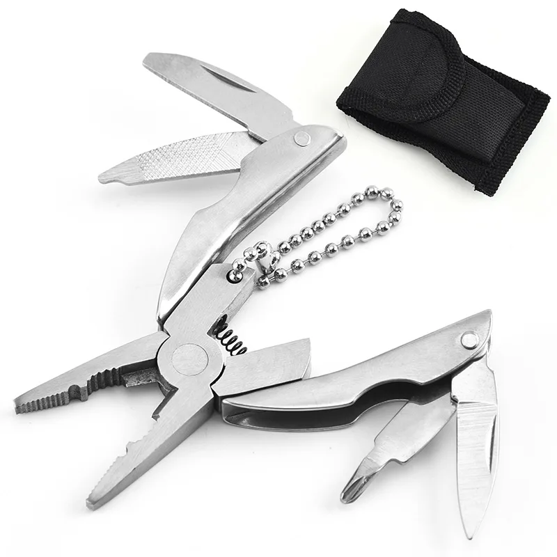 Outdoor Mini Folding Muilti-functional Plier Clamp Keychain Outdoor Hiking Tool Pocket Multitools Knife
Outdoor Mini Folding Muilti-functional Plier Clamp Keychain Outdoor Hiking Tool Pocket Multitools Knife