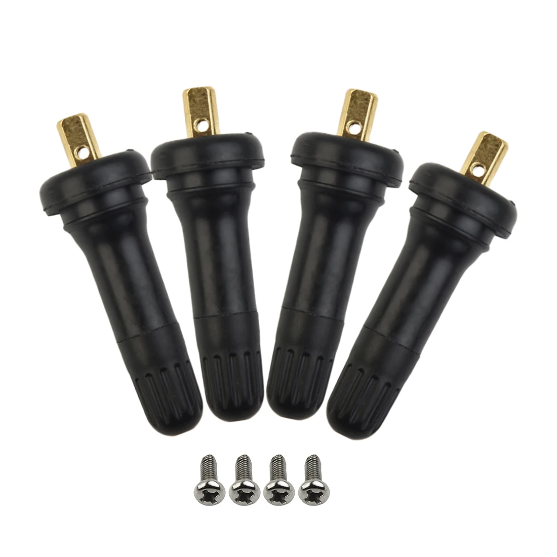 Useful Stem Valves TPMS Car Accessories For Ford Fiesta Practical Repair Sensor Valve Tyre Pressure 4pcs Black
Useful Stem Valves TPMS Car Accessories For Ford Fiesta Practical Repair Sensor Valve Tyre Pressure 4pcs Black