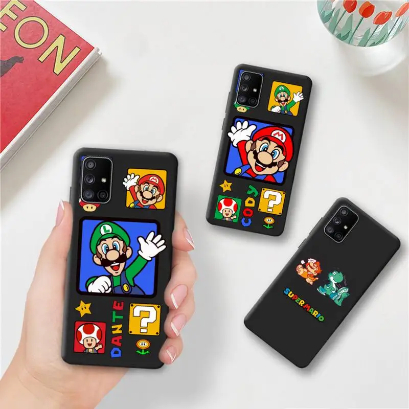 Super Mario Game Phone Case For Samsung Galaxy A52 A21S A02S A12 A31 A81 A10 A30 A32 A50 A80 A71 A51 5G
Super Mario Game Phone Case For Samsung Galaxy A52 A21S A02S A12 A31 A81 A10 A30 A32 A50 A80 A71 A51 5G
