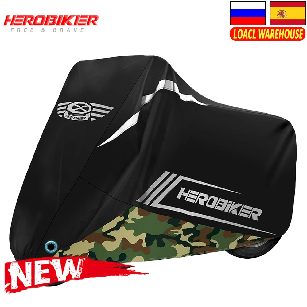 Waterproof Motorcycle Cover Funda Moto Accessories Rain Cover Motorcross Dustproof UV Protective Indoor Outdoor Motorbike Covers
Waterproof Motorcycle Cover Funda Moto Accessories Rain Cover Motorcross Dustproof UV Protective Indoor Outdoor Motorbike Covers