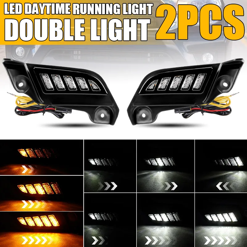 LED Turn Signal Light For Toyota Tacoma 2012-2022 Daytime Running Light Car Bumper Driving Light White Amber DRL Tears Lamp
LED Turn Signal Light For Toyota Tacoma 2012-2022 Daytime Running Light Car Bumper Driving Light White Amber DRL Tears Lamp