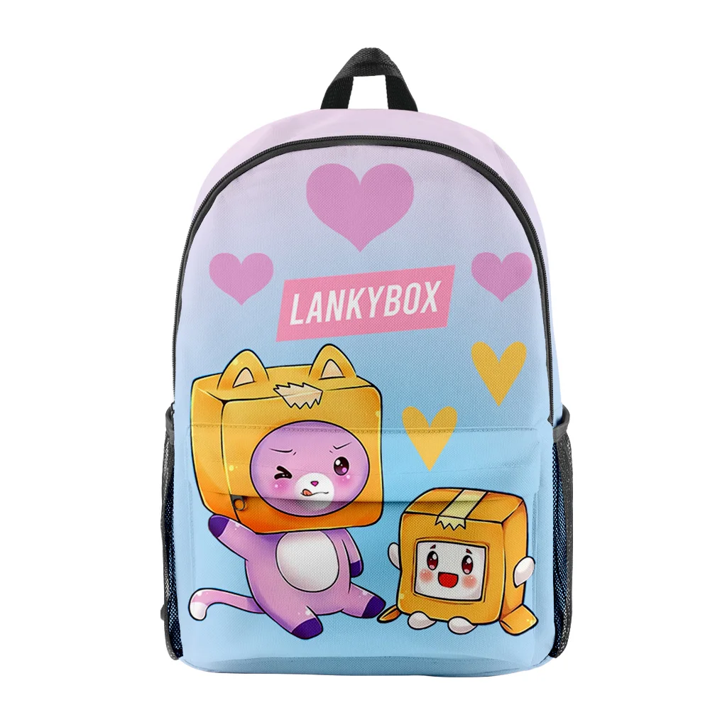 3D Cartoon Lankybox School Bag Children Backpack Teenager Boys Girls Oxford Waterproof High Capacity Travel Kids Backpack
3D Cartoon Lankybox School Bag Children Backpack Teenager Boys Girls Oxford Waterproof High Capacity Travel Kids Backpack