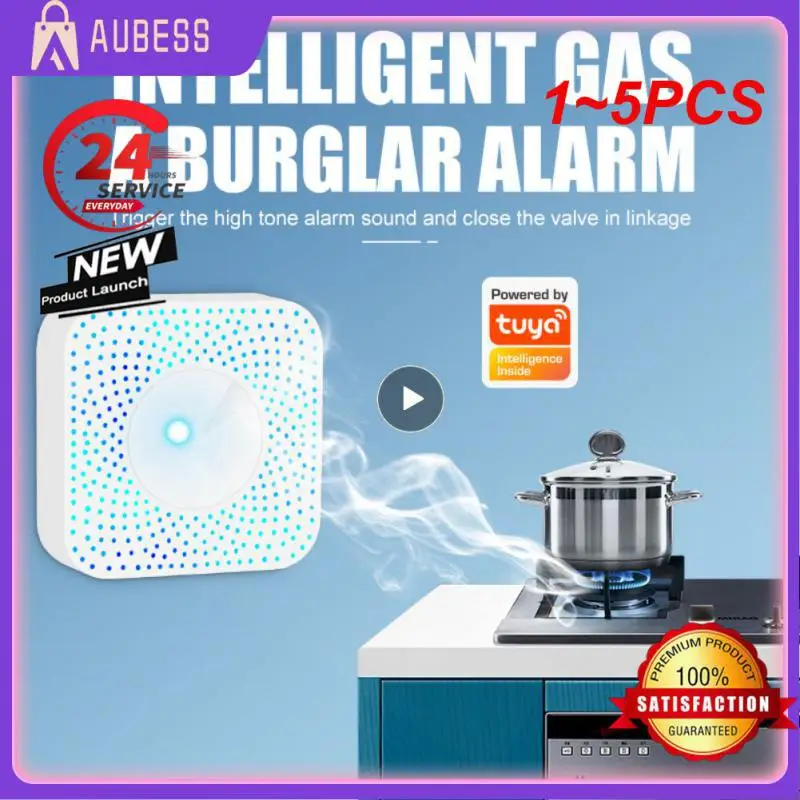1~5PCS Zigbee Tuya Natural Gas Sensor Combustible Household Smart LPG Gas Leak Alarm Detector Smart Life Security Protection
1~5PCS Zigbee Tuya Natural Gas Sensor Combustible Household Smart LPG Gas Leak Alarm Detector Smart Life Security Protection