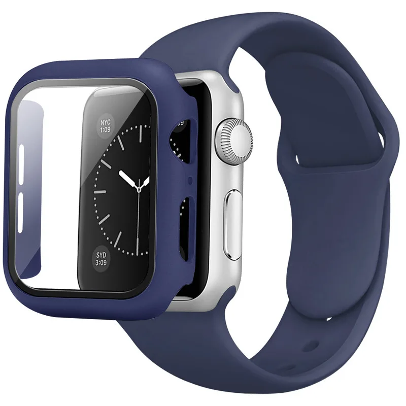 Ремешок и чехол для Apple Watch Band 44 мм 40 мм, силиконовый бампер и браслет для iWatch band 42 мм 38 мм, Apple Watch series 4 3 5 SE 6
Ремешок и чехол для Apple Watch Band 44 мм 40 мм, силиконовый бампер и браслет для iWatch band 42 мм 38 мм, Apple Watch series 4 3 5 SE 6