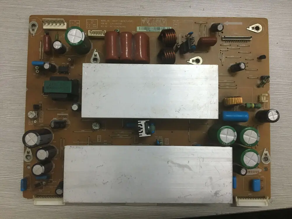For Samsung S42AX-YD11 42U1P Y-Main Board LJ41-05779A LJ92-01582A Y-Sustain YSUS
For Samsung S42AX-YD11 42U1P Y-Main Board LJ41-05779A LJ92-01582A Y-Sustain YSUS