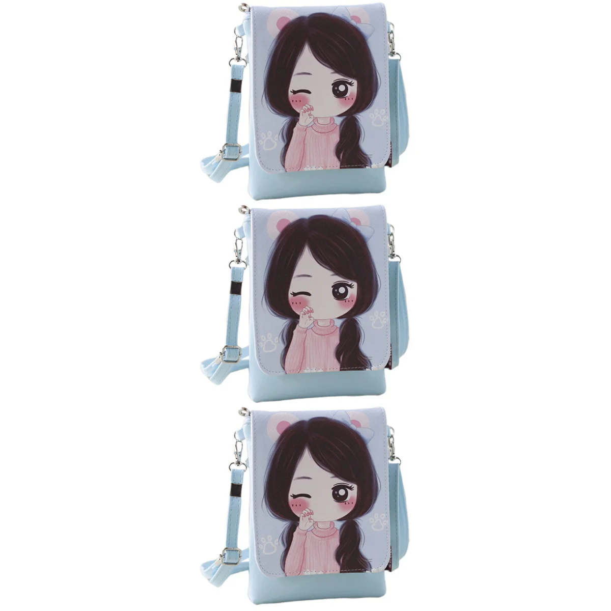 3 PCS Cellphone Bags Mobile Bag Shoulder Bag Little Girl Shoulder Bag Bag Neck Hanging Bags
3 PCS Cellphone Bags Mobile Bag Shoulder Bag Little Girl Shoulder Bag Bag Neck Hanging Bags