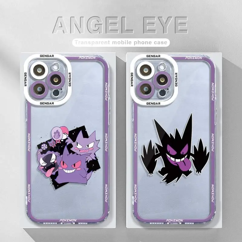 Pokemon Cartoom Gengar For iPhone 14 11 12 13 Pro Max XS XR X 7 8 6 6S Plus Silicone Clear Cover Print Frame Funda
Pokemon Cartoom Gengar For iPhone 14 11 12 13 Pro Max XS XR X 7 8 6 6S Plus Silicone Clear Cover Print Frame Funda