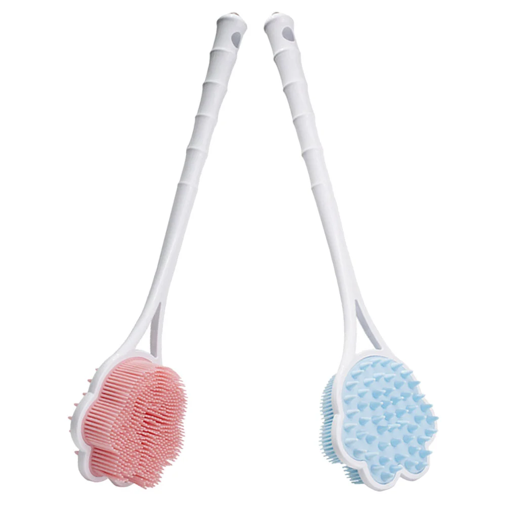 2 Pcs Mens Body Scrubber Silicone Bath Brush Handle Shower Bathroom 40.2x10cm Silica Gel Handled Man
2 Pcs Mens Body Scrubber Silicone Bath Brush Handle Shower Bathroom 40.2x10cm Silica Gel Handled Man