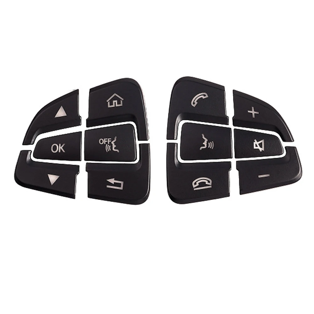 Decorative and Protective Steering Wheel Button Cover for Benz C & GLC Class 2015 2018 Made with Durable ABS Material
Decorative and Protective Steering Wheel Button Cover for Benz C & GLC Class 2015 2018 Made with Durable ABS Material