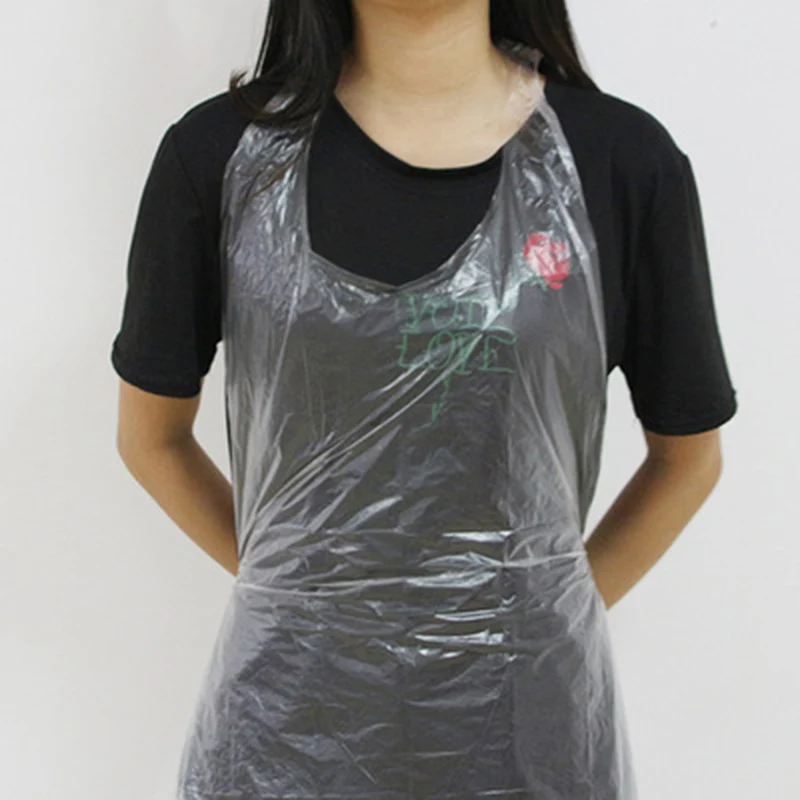 100Pcs Thicken disposable Apron Waterproof Oil-proof clothes Beauty Apron Transparent Poly Aprons Body Art Use Accessories
100Pcs Thicken disposable Apron Waterproof Oil-proof clothes Beauty Apron Transparent Poly Aprons Body Art Use Accessories