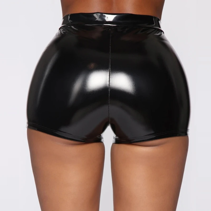 Sexy Nightclub Costumes Shorts Women PU Leather Shorts High Waist Solid Color Button Black Shorts Fashion Summer
Sexy Nightclub Costumes Shorts Women PU Leather Shorts High Waist Solid Color Button Black Shorts Fashion Summer