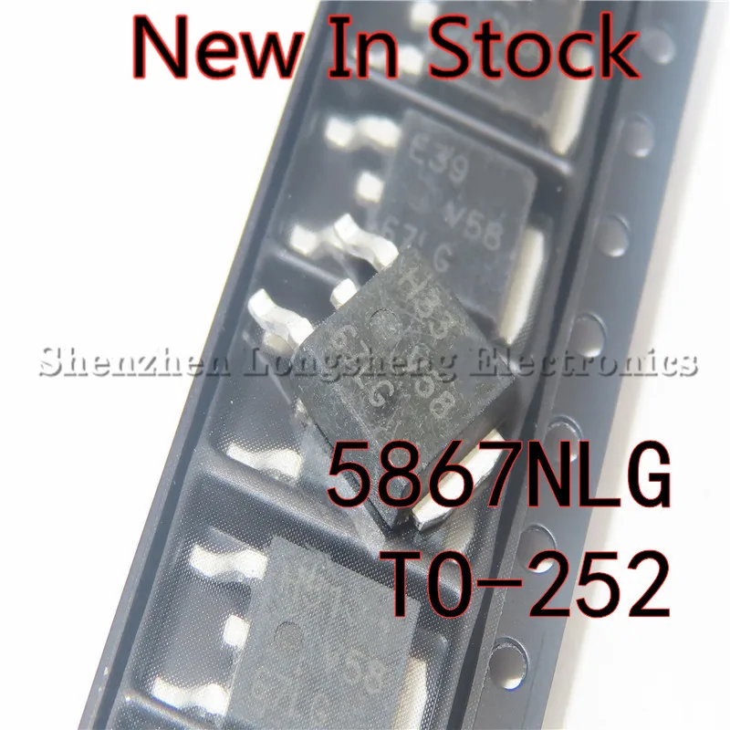 

10PCS/LOT 5867NLG NTD5867NLT4G SMD TO-252 MOS field effect tube 20A 60V New In Stock