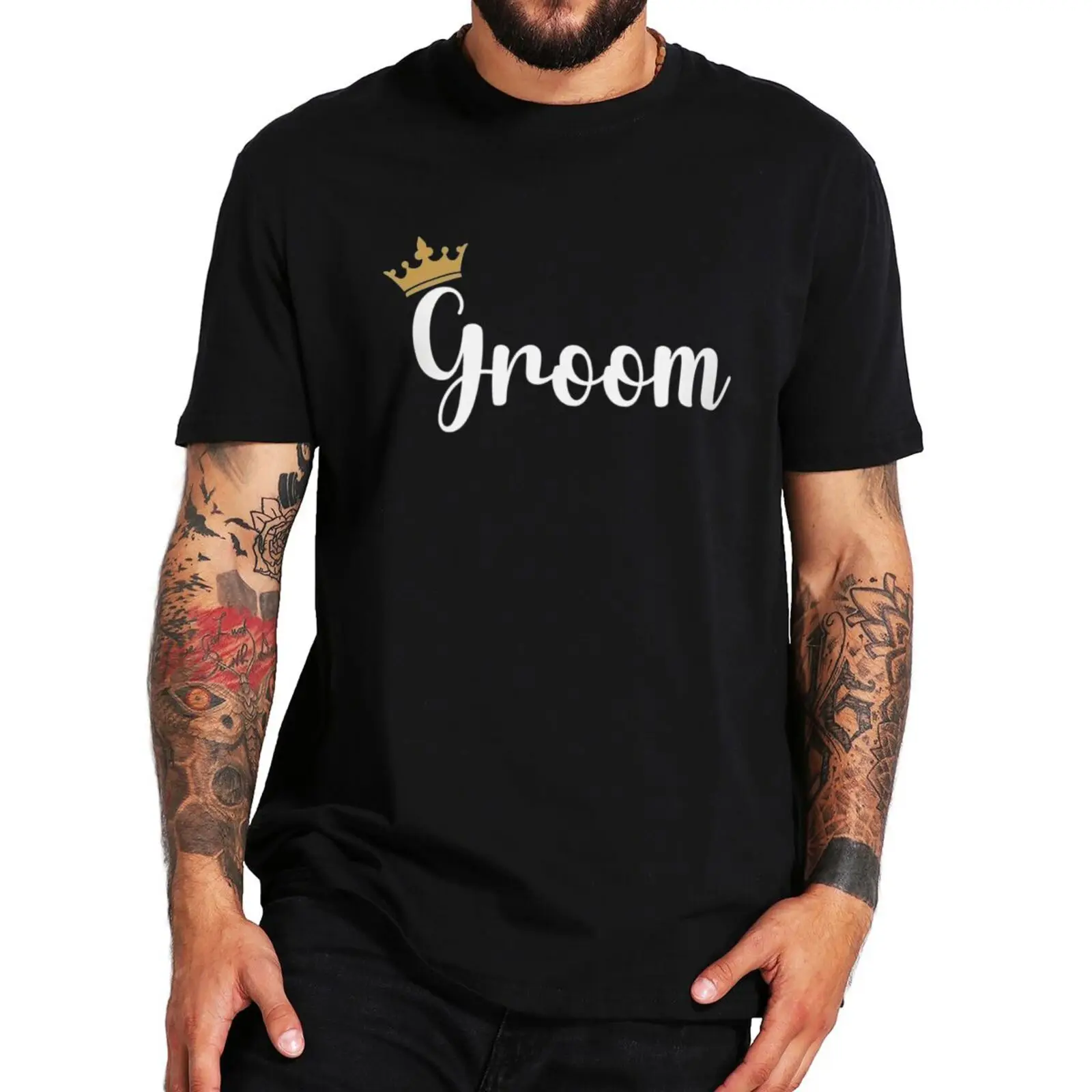 Groom Bachelorette Party T Shirt Bridal Groom Gift Wedding Party Tee Shirts 100% Cotton EU Size Round Neck Summer Tshirts
Groom Bachelorette Party T Shirt Bridal Groom Gift Wedding Party Tee Shirts 100% Cotton EU Size Round Neck Summer Tshirts